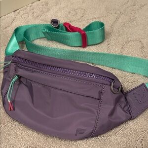 Fabletics Purple and Teal Crossbody Bag